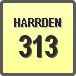 Piktogram - Typ HARRDEN: HARRDEN 313